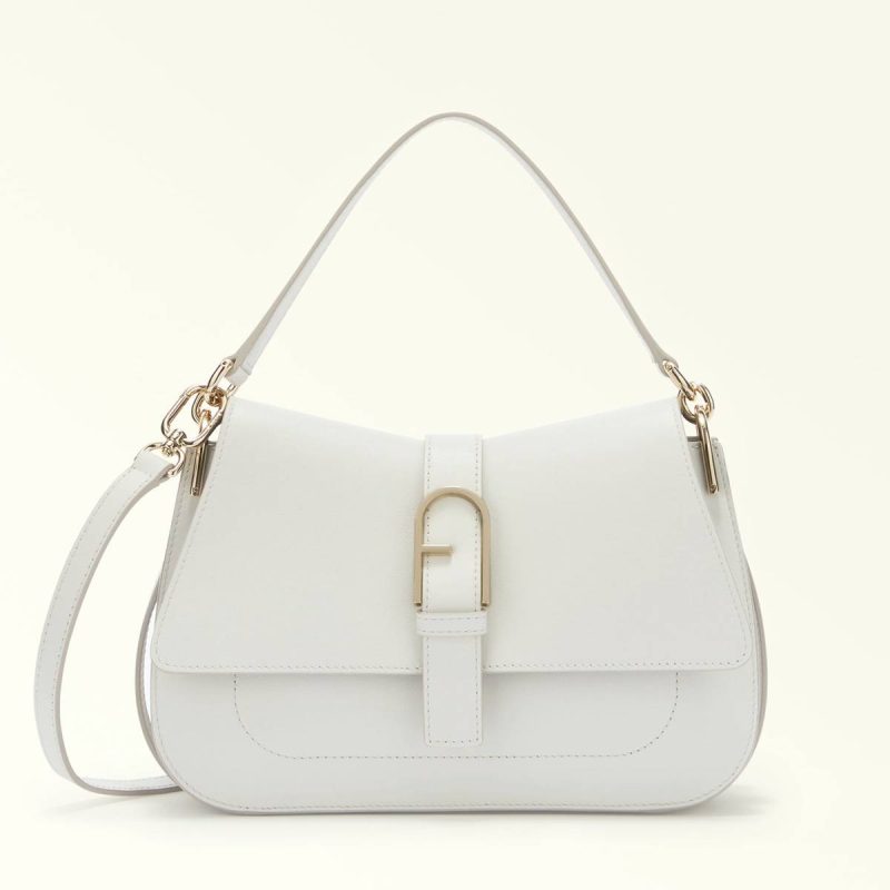 Crossbodies Women Marshmallow Furla Flow Top Handle M