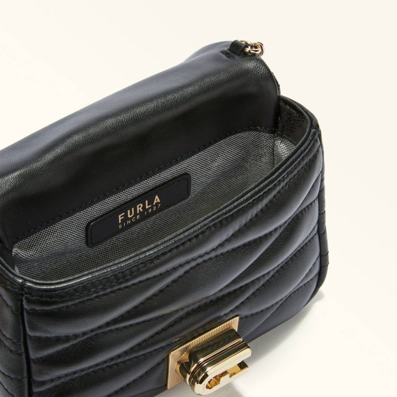Crossbodies Women Nero Furla 1927 Mini Bag - Image 4