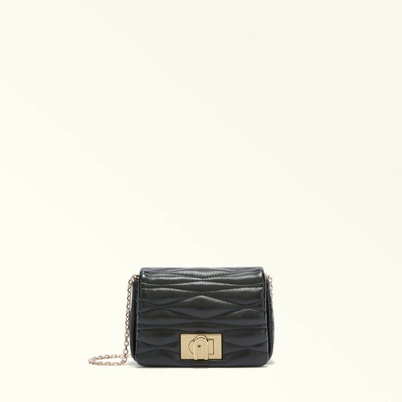Crossbodies Women Nero Furla 1927 Mini Bag