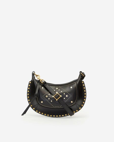 Crossbody Bags Isabel Marant Women Oskan Moon Bag Black
