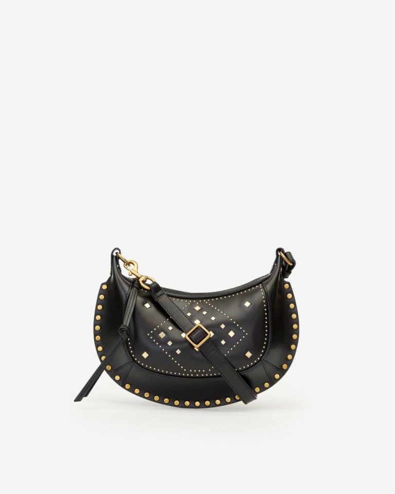 Crossbody Bags Isabel Marant Women Oskan Moon Bag Black