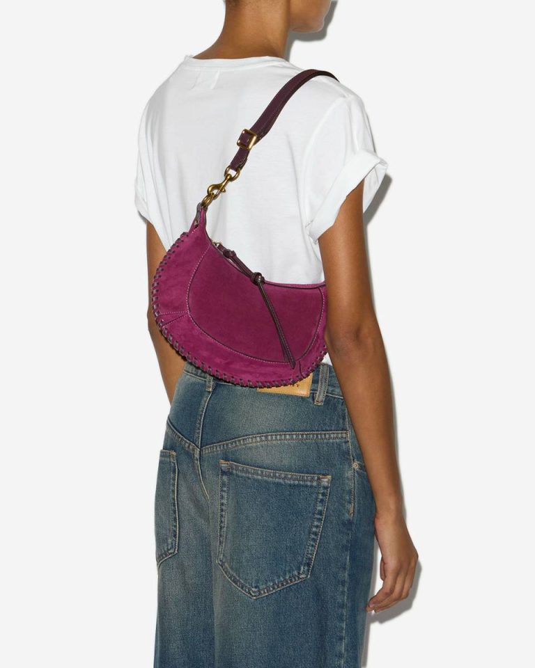 Crossbody Bags Plum Women Oskan Moon Bag Isabel Marant - Image 4