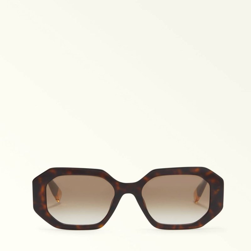 Dark Havana+Greige Furla Sunglasses Sunglasses Women
