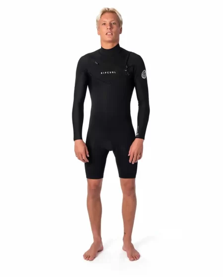 Dawn Patrol Long Sleeve 2/2 Chest Zip Wetsuit Rip Curl Mens Springsuits