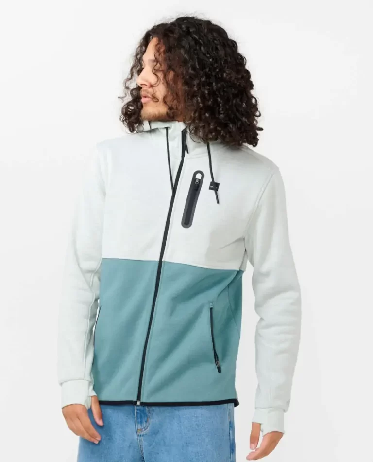 Departed Anti Rip Curl Series Fleece Mint Hoodies & Fleece Mens - Image 2