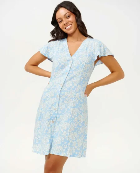 Desert Dreams Ditsy Mini Dress Women Dresses & Rompers Rip Curl