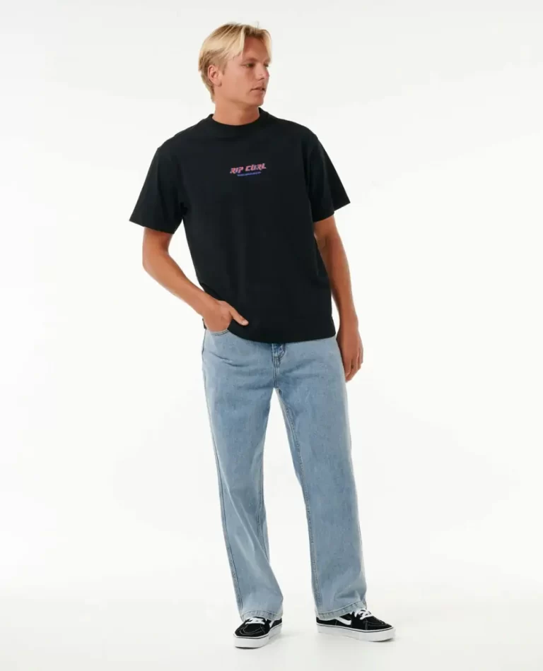 Dosed Denim Pant Rip Curl Pants Mens - Image 3