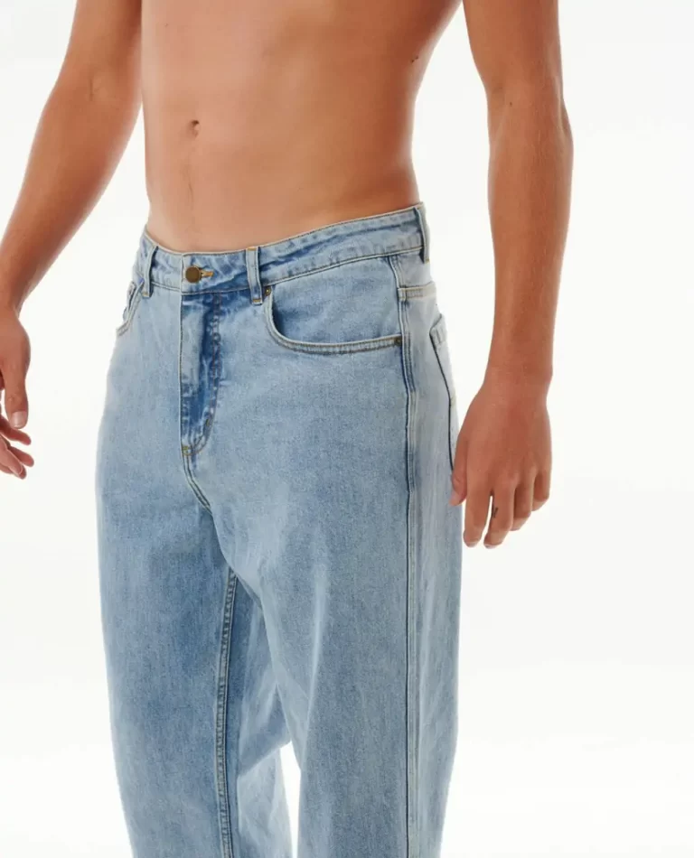 Dosed Denim Pant Rip Curl Pants Mens - Image 4