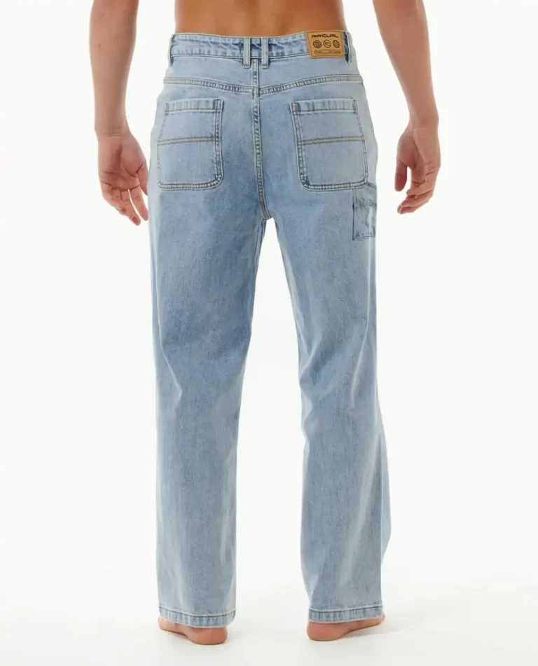 Dosed Denim Pant Rip Curl Pants Mens - Image 5