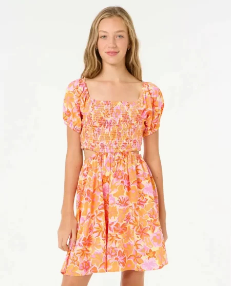 Dresses & Rompers Island Bliss Woven Dress Kids Rip Curl