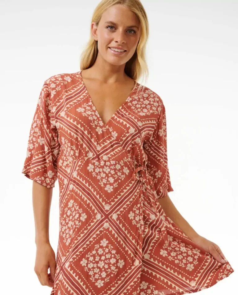 Dresses & Rompers Rip Curl Soleil Wrap Mini Dress Women