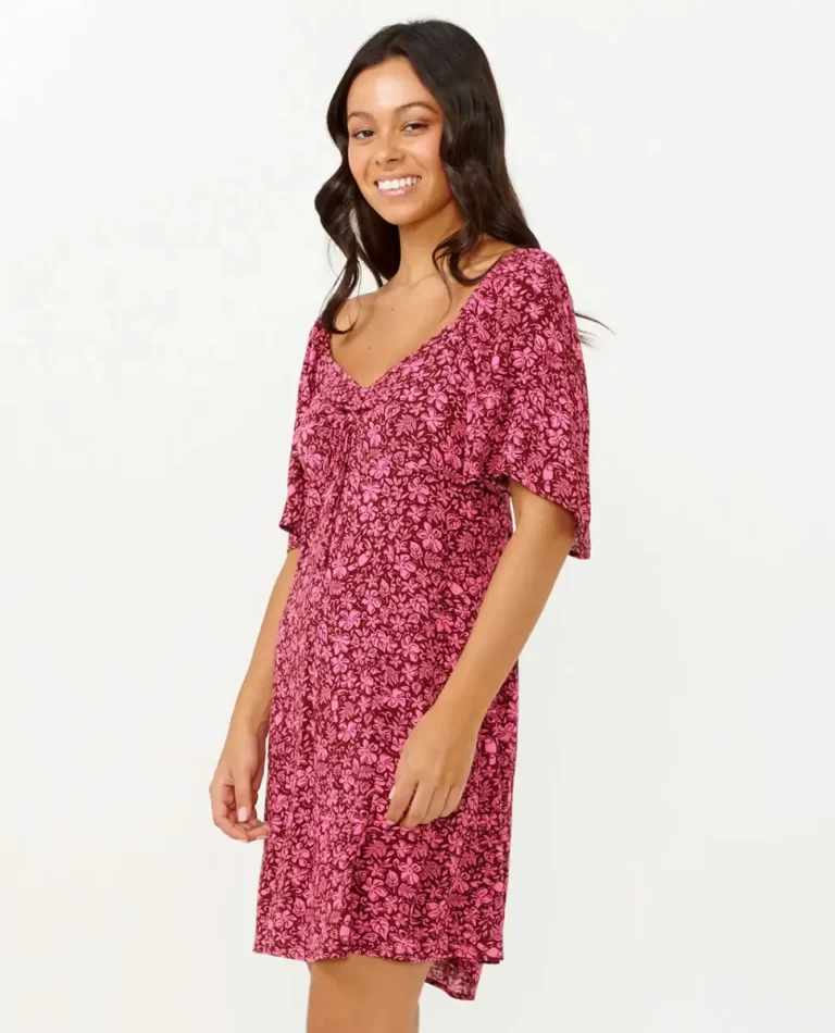 Dresses & Rompers Rip Curl Women Beach Party Short Sleeve Mini Dress - Image 2