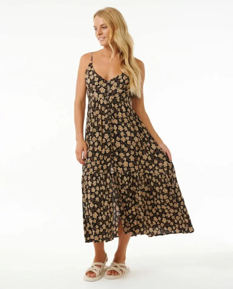 Dresses & Rompers Rip Curl Women Soleil Button Through Maxi Dress - Image 2