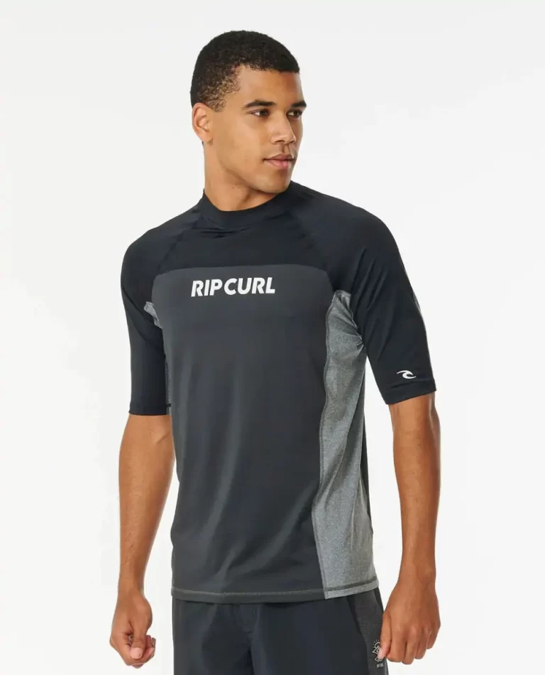 Drive Uv Short Sleeve Rash Vest Rash Guards Mens Rip Curl - Image 3