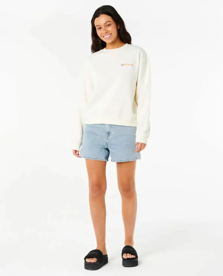 Dune Dancer Relaxed Crew Women Rip Curl Hoodies & Fleece - Image 4