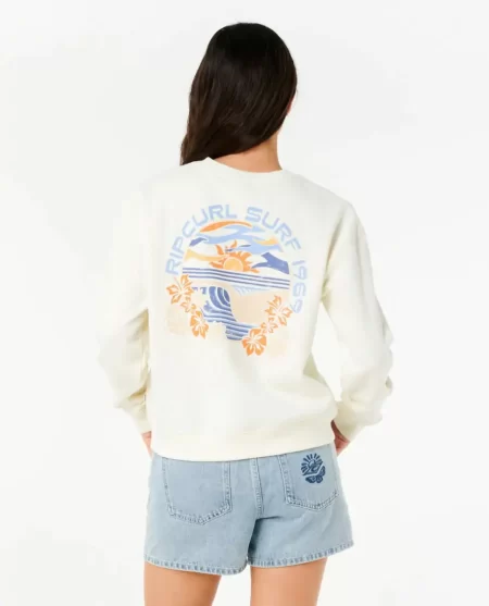 Dune Dancer Relaxed Crew Women Rip Curl Hoodies & Fleece