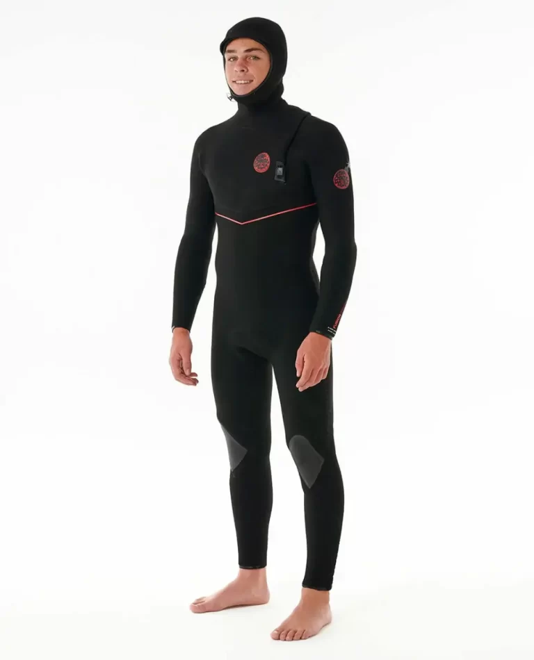 E7 Flashbomb Fusion 5/4 Hood Zip Free Fullsuit Wetsuit Mens Rip Curl Fullsuits - Image 2