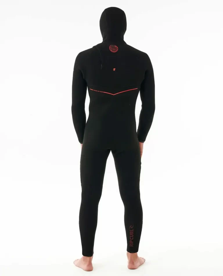 E7 Flashbomb Fusion 5/4 Hood Zip Free Fullsuit Wetsuit Mens Rip Curl Fullsuits - Image 3