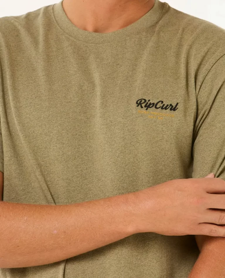 Easy Embroid Tee Mens Tees & Tanks Rip Curl - Image 5