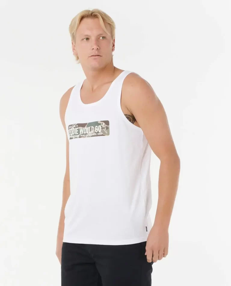 Eddie Would Go Sticker Tank Mens Tees & Tanks Rip Curl - Image 2