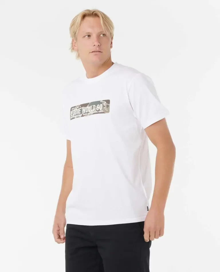 Eddie Would Go Sticker Tee Tees & Tanks Mens Rip Curl - Image 4