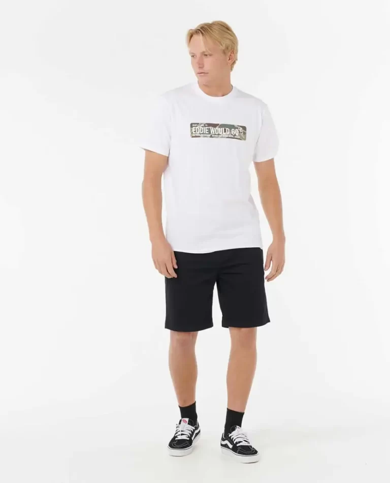 Eddie Would Go Sticker Tee Tees & Tanks Mens Rip Curl - Image 5