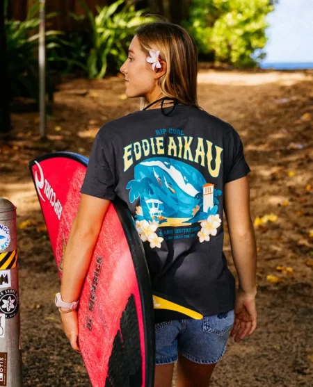 Eddie Would Go The Bay Tee Rip Curl Tees & Tanks Women