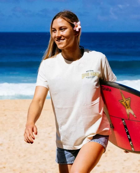 Eddie Would Go The Bay Tee Tees & Tanks Women Rip Curl