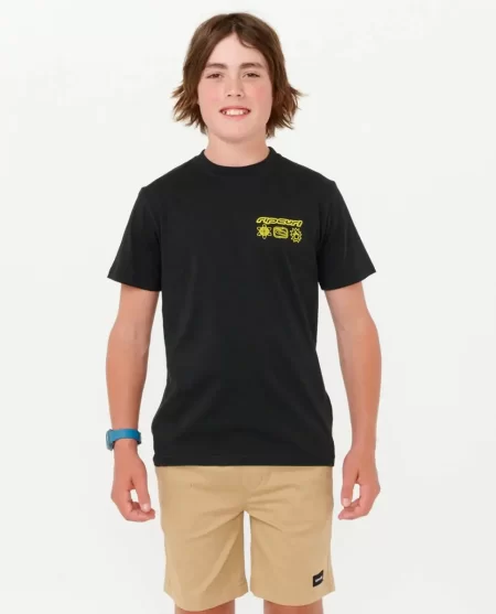 Evolution Logo Tee Kids Rip Curl Tops & Tees