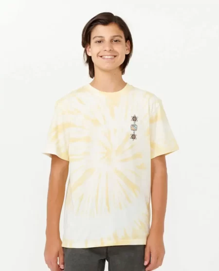 Evolution Tie Dye Tee Tops & Tees Rip Curl Kids