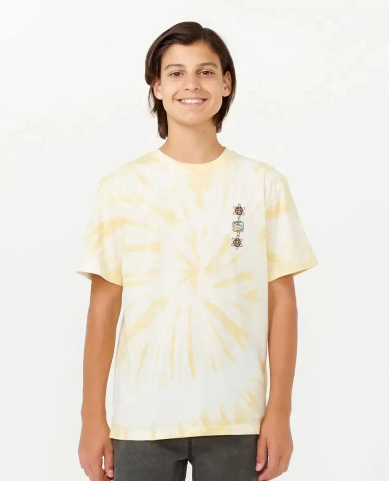 Evolution Tie Dye Tee Tops & Tees Rip Curl Kids