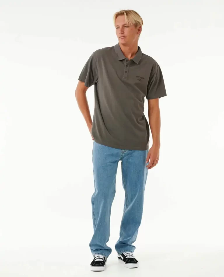 Fade Out Embroid Polo Shirt Rip Curl Mens Shirts & Flannels - Image 4