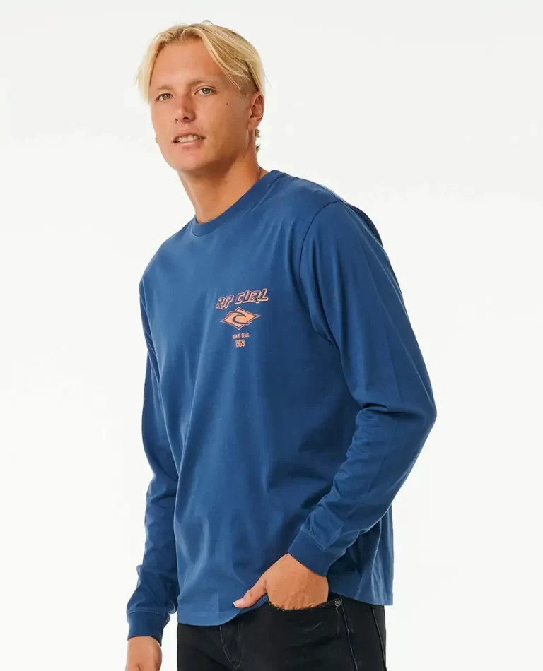 Fade Out Icon Long Sleeve Tee Rip Curl Tees & Tanks Mens - Image 2