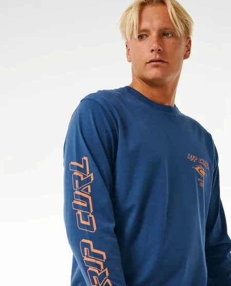 Fade Out Icon Long Sleeve Tee Rip Curl Tees & Tanks Mens
