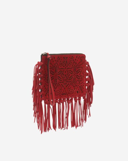Flat Pouch Clutch Clutches & Small Leather Goods Red Women Isabel Marant