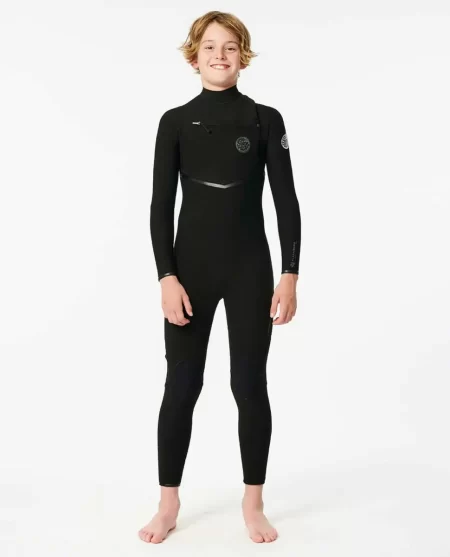Fullsuits Kids Rip Curl Kids Flashbomb 4/3 Chest Zip Wetsuit