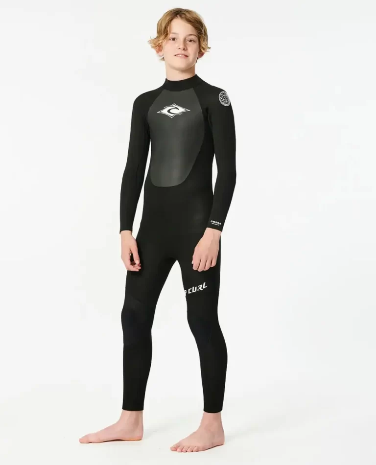 Fullsuits Kids Rip Curl Kids Omega 3/2 Back Zip Fullsuit Wetsuit - Image 2