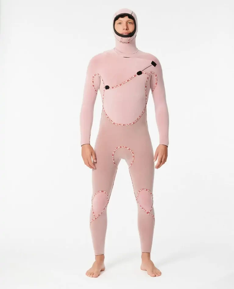 Fullsuits Mens E7 Flashbomb 5/4 Hooded Chest Zip Fullsuit Wetsuit Rip Curl - Image 3