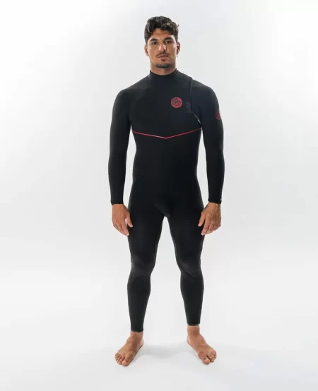 Fullsuits Mens Rip Curl E7 Flashbomb Fusion 4/3Mm Zip Free Fullsuit Wetsuit