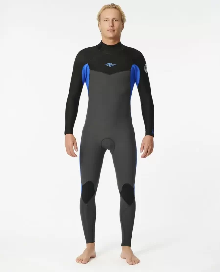 Fullsuits Rip Curl Mens Dawn Patrol 4/3 Back Zip Wetsuit