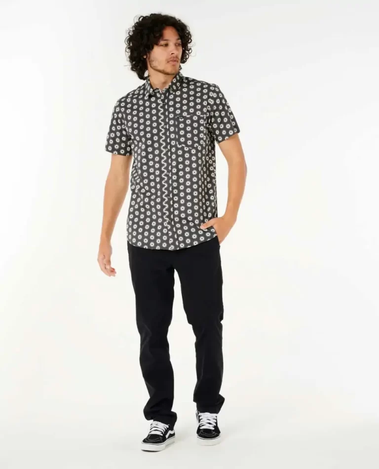 Fun Times Ditsy Short Sleeve Shirt Mens Shirts & Flannels Rip Curl - Image 4