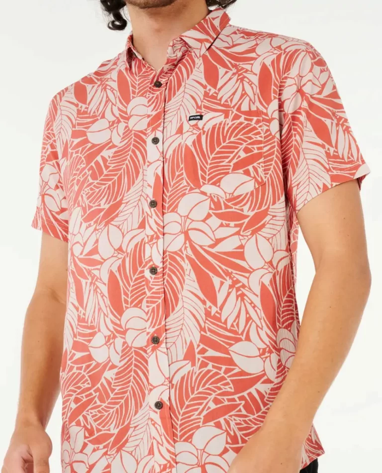 Fun Times Floral Short Sleeve Shirt Shirts & Flannels Rip Curl Mens - Image 5