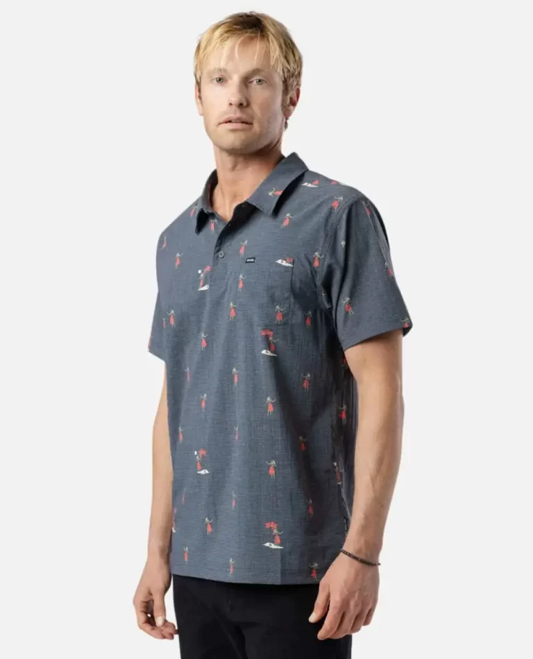 Fun Times Tech Polo Mens Rip Curl Shirts & Flannels - Image 3