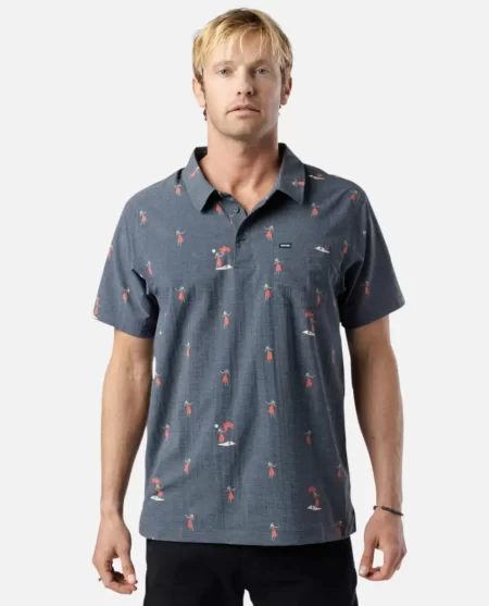 Fun Times Tech Polo Mens Rip Curl Shirts & Flannels