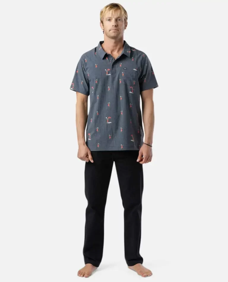 Fun Times Tech Polo Mens Rip Curl Shirts & Flannels - Image 5