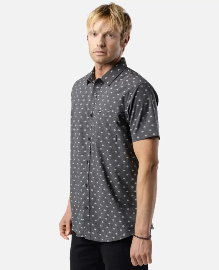 Fun Times Tech Short Sleeve Shirt Rip Curl Mens Shirts & Flannels - Image 3