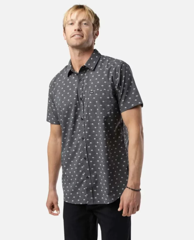 Fun Times Tech Short Sleeve Shirt Rip Curl Mens Shirts & Flannels - Image 4