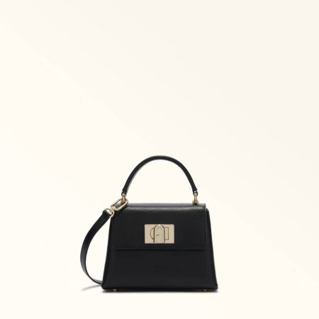 Furla 1927 Top Handle Mini Women Nero Crossbodies