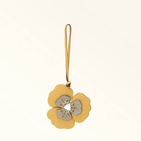 Furla Allegra Charm Women Keyrings Crema+Vaniglia
