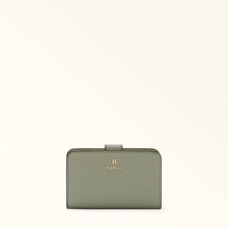 Furla Camelia Compact Wallet M Agave B Wallets Women